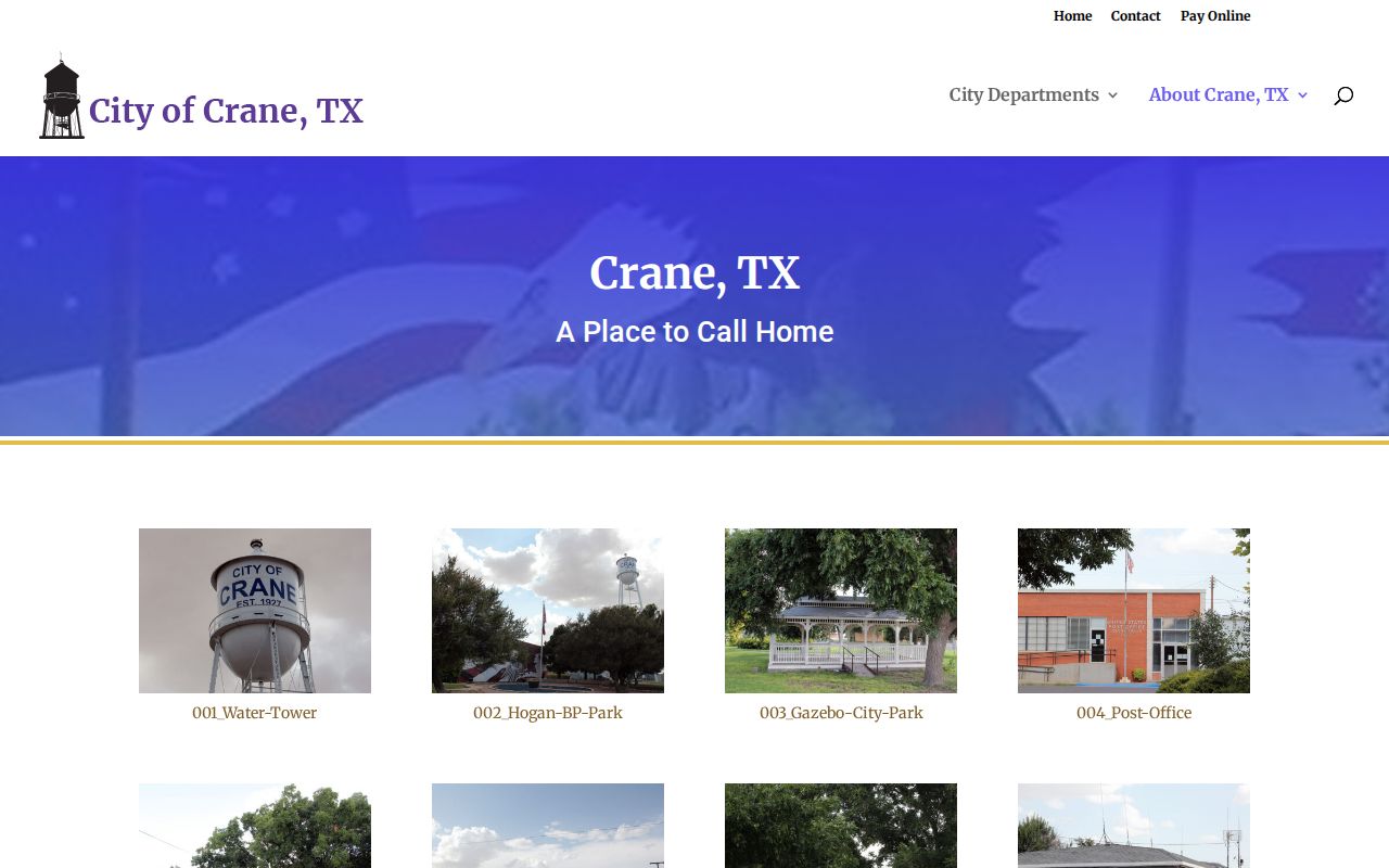 Official Crane civic image related to Crane court records